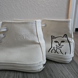 Ripndip Womens High-Top Sneakers - White
